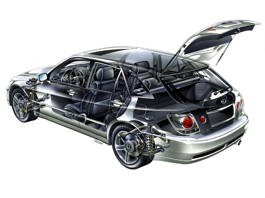  Lexus IS300 SportCross 2001 года  (EU) (фото 3 из 6)
